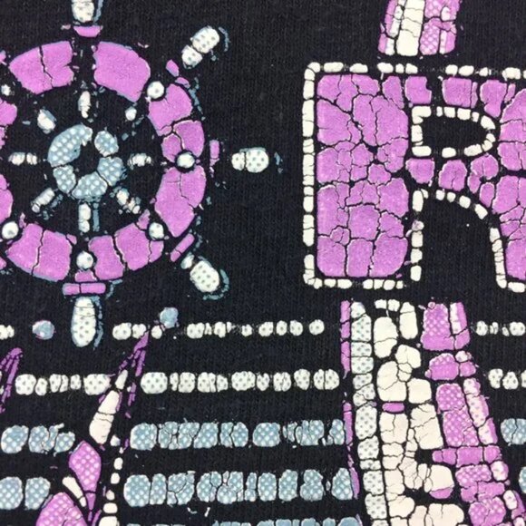 Vintage Florida Shirt Men Large L Black Beach Alstyle Activewear & Apparel Y2K - Picture 7 of 12